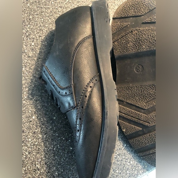 Men’s Oxford’s lace size 8  Dress Shoe black - Picture 5 of 15